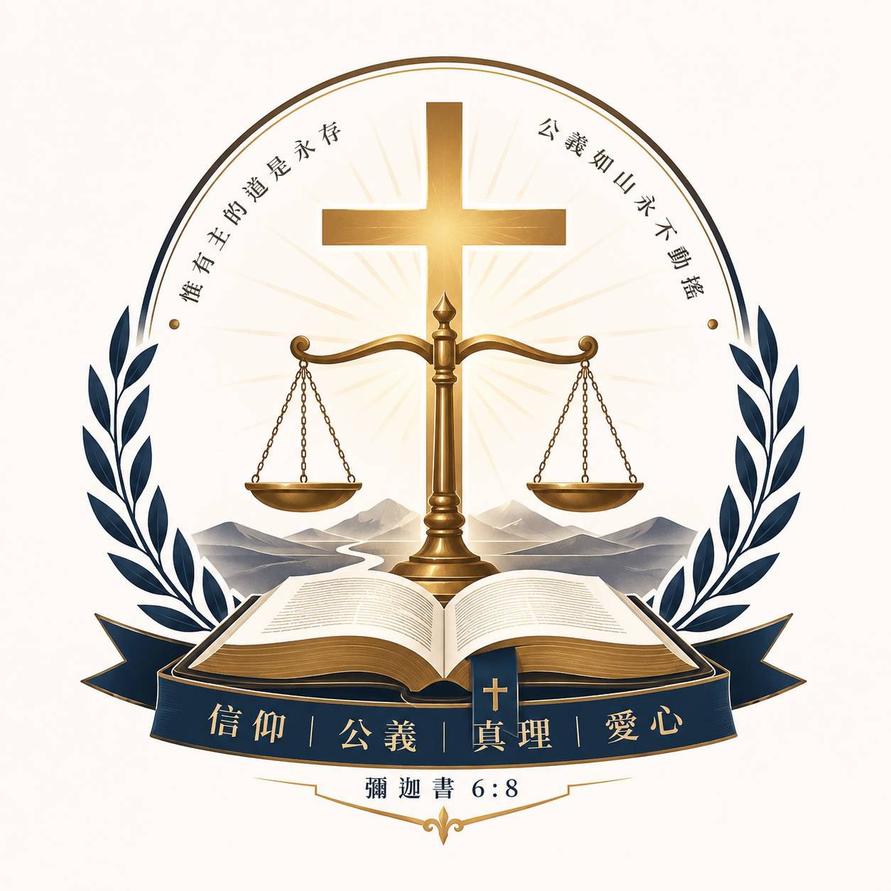 信仰公義真理愛心
